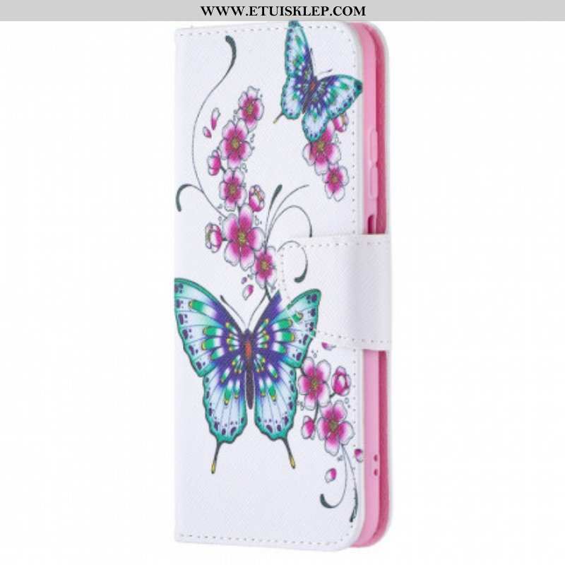 Etui Folio do Poco M5s Cudowne Motyle